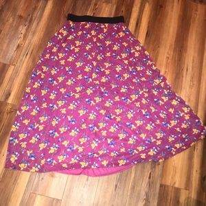 Lularoe Floral Lucy skirt